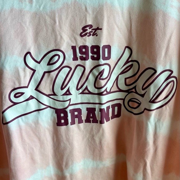 Lucky Brand Pink Striped Pajamas Sleepwear Set - Picture 5 of 9